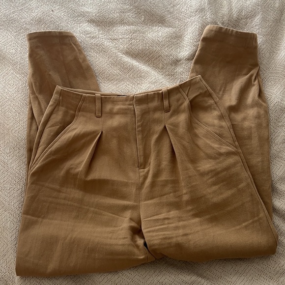 Intermix Bethenny High Rise Straight Leg Pants - Picture 5 of 6